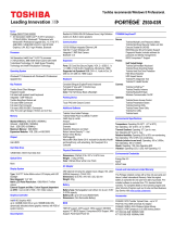 Toshiba Z930 (PT234C-03R031) Datasheet