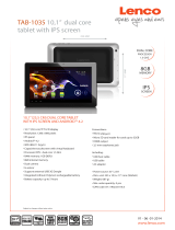 Lenco TAB-1035 Datasheet