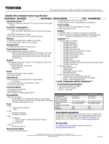 Toshiba S55-A5359 Datasheet