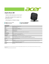 Acer DT.SQJEQ.005 Datasheet