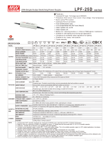 Mean Well LPF-25D-12 User manual