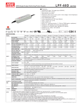 Mean Well LPF-60D-12 Datasheet