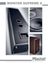 Magnat Audio Monitor Supreme 202 Owner's manual