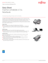 Fujitsu E734 Datasheet