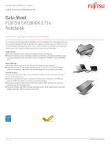 Fujitsu E754 Datasheet