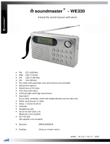 Soundmaster WE320 Datasheet