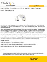 StarTech.com MACPRMDPUGBK Datasheet