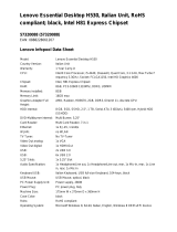 Lenovo 57320088 Datasheet