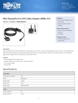 Tripp Lite P586-006-DVI Datasheet