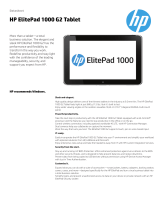 HP 1000 G2 Datasheet