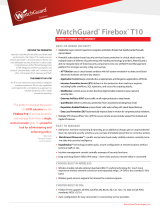 Watchguard WGT10801 Datasheet