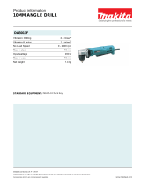 Makita DA3011F Datasheet