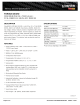 Kingston Technology KVR16LE11K4/32 Datasheet