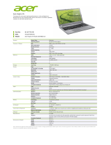 Acer NX.MCTED.006 Datasheet