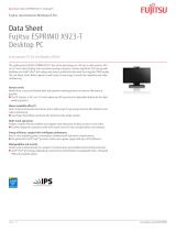 Fujitsu VFY:X923TP55APNL Datasheet