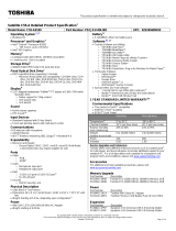 Toshiba C55-A5190 Datasheet