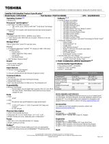 Toshiba E45t-A4100 Datasheet