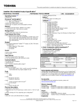 Toshiba C55-A5182 Datasheet
