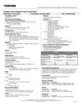 Toshiba C75D-A7102 Datasheet