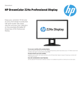 HP DreamColor Z24x Datasheet