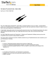 StarTech.com TBOLTOMM10M Datasheet