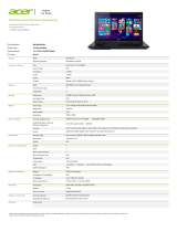 Acer NX.M8SED.061 Datasheet