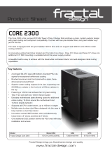 Fractal Design FD-CA-CORE-2300-BL Datasheet