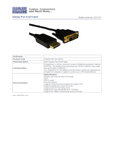 Cables Direct HDHDPORT-001-2M Datasheet