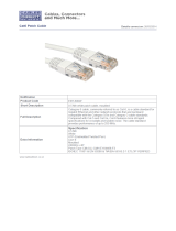 Cables Direct ERT-600W Datasheet