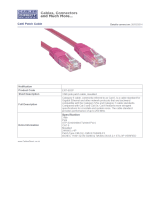 Cables Direct ERT-603P Datasheet