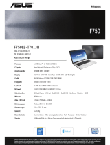 Asus 90NB04A1-M00140 Datasheet