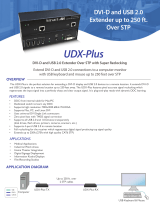 Smart-AVI UDX-PRX Datasheet