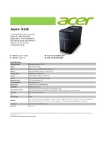 Acer DT.SR5EQ.002 Datasheet