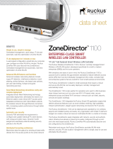 Ruckus Wireless ZoneDirector 1100 Datasheet