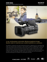 Sony HXR-NX3/1 Owner's manual