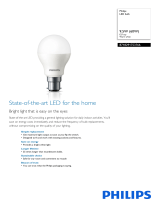 Philips LED bulb 8718291753766 Datasheet