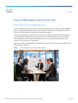 Cisco TelePresence SX10 Datasheet