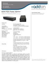 Add-On Computer Peripherals (ACP) ADD-POEINJCT60W Datasheet