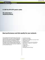 Digitus DK-1532-030/BL Datasheet