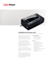 CyberPower AVRG900U Datasheet