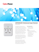 CyberPower CSP300WUR1 Datasheet