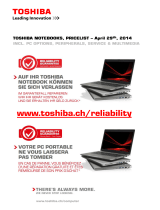 Toshiba PSPLPE-0KL03WS4 Datasheet