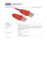 Cables Direct B5-101R Datasheet
