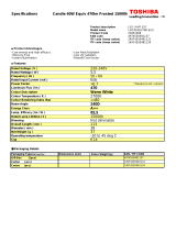 Toshiba LDC003D2760-EUC Datasheet