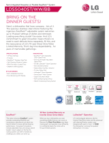 LG LDS5040WW Datasheet