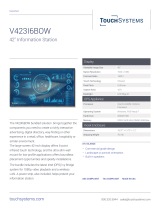 TouchSystems V423I6BOW Datasheet