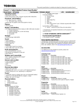 Toshiba WT8-B264 Datasheet