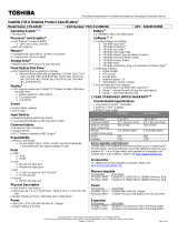 Toshiba C55-A5105 Datasheet
