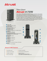 Atrust T170W Datasheet