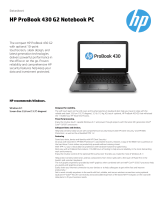 HP 430 G2 Datasheet